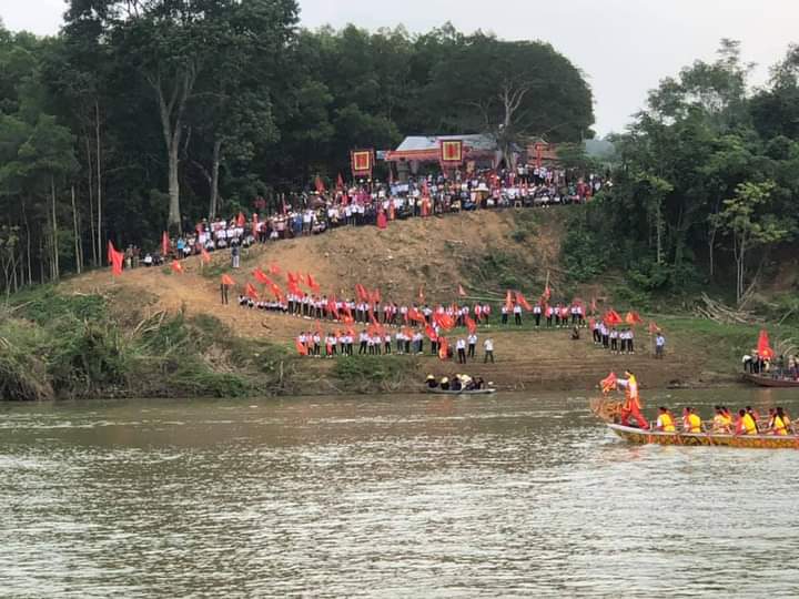 Lễ đón nhận bằng xếp hạng đền thờ Sát Hải Đại Vương Hoàng Tá Thốn